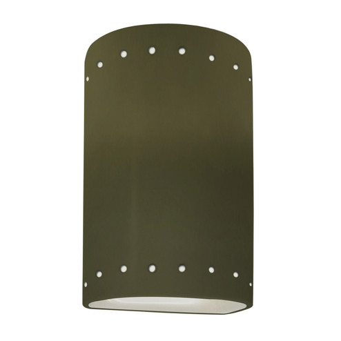 Exterior Wall Mt./Flush by Justice Designs ( 102 | CER-0995W-MGRN Ambiance ) 