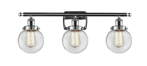 Bathroom Fixtures Three Lights by Innovations ( 405 | 916-3W-PC-G202-6 Ballston Urban ) 