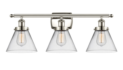 Bathroom Fixtures Three Lights by Innovations ( 405 | 916-3W-PN-G42 Ballston Urban ) 