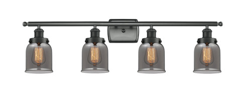 Bathroom Fixtures Four Lights by Innovations ( 405 | 916-4W-BK-G53-LED Ballston Urban ) 