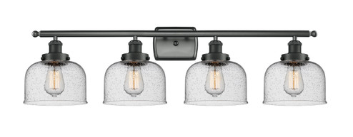 Bathroom Fixtures Four Lights by Innovations ( 405 | 916-4W-BK-G74 Ballston Urban ) 