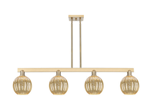 Linear/Island 4 Light + by Innovations ( 405 | 716-4I-CB-G458-7ME Arcadia ) 