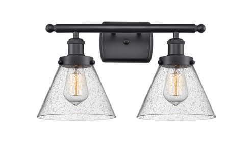 Bathroom Fixtures Two Lights by Innovations ( 405 | 916-2W-BK-G44 Ballston Urban ) 