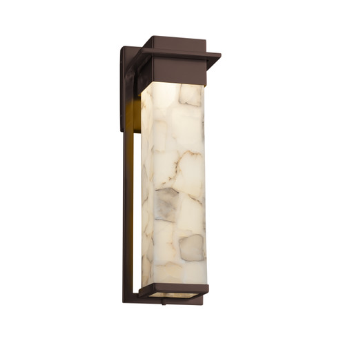 Exterior Wall Mount by Justice Designs ( 102 | ALR-7544W-DBRZ Alabaster Rocks ) 
