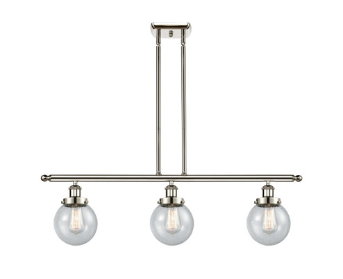 Linear/Island 3 Light Bar by Innovations ( 405 | 916-3I-PN-G204-6-LED Ballston Urban ) 