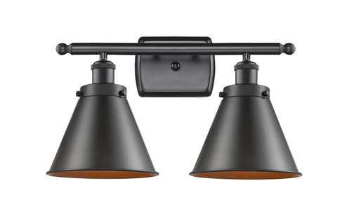 Bathroom Fixtures Two Lights by Innovations ( 405 | 916-2W-OB-M13 Ballston Urban ) 