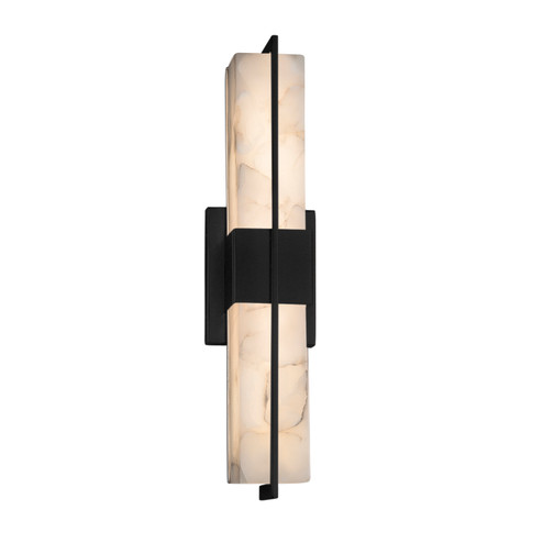 Bathroom Fixtures Cylindrical / Linear by Justice Designs ( 102 | ALR-9051-MBLK Alabaster Rocks ) 