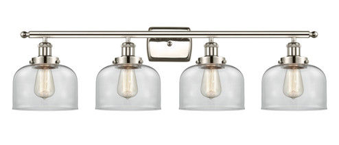 Bathroom Fixtures Four Lights by Innovations ( 405 | 916-4W-PN-G72-LED Ballston Urban ) 