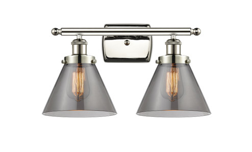 Bathroom Fixtures Two Lights by Innovations ( 405 | 916-2W-PN-G43 Ballston Urban ) 