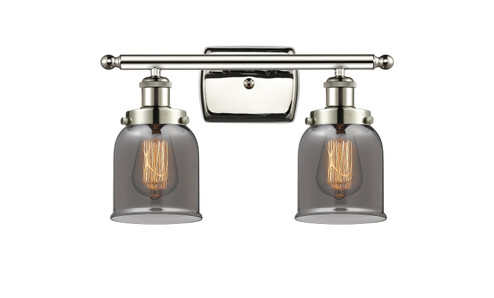 Bathroom Fixtures Two Lights by Innovations ( 405 | 916-2W-PN-G53-LED Ballston Urban ) 