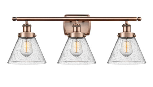 Bathroom Fixtures Three Lights by Innovations ( 405 | 916-3W-AC-G44 Ballston Urban ) 
