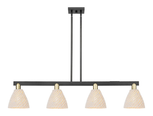 Linear/Island 4 Light + by Innovations ( 405 | 716-4I-BAB-NBD-75-NAT Arcadia ) 