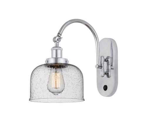 Sconces Single Glass by Innovations ( 405 | 918-1W-PC-G74-LED Franklin Restoration ) 