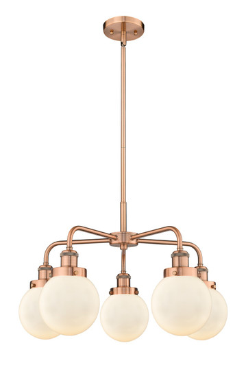 Mid. Chandeliers Glass Down by Innovations ( 405 | 916-5CR-AC-G201-6 Ballston Urban ) 