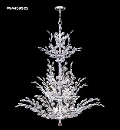 Large Chandeliers Candle by James R. Moder ( 64 | 94459S22 Florale ) 