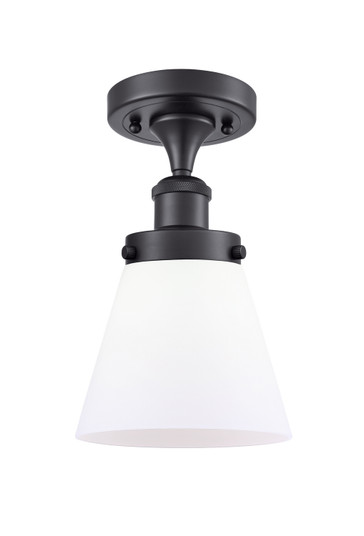 Semi-Flush Mts. Glass Down by Innovations ( 405 | 916-1C-BK-G61-LED Ballston Urban ) 