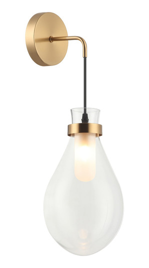 Sconces Single Glass by Matteo Lighting ( 423 | W31901AG Seranna ) 