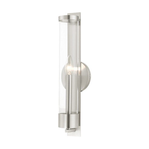 Sconces Single Glass by Livex Lighting ( 107 | 10142-91 Castleton ) 
