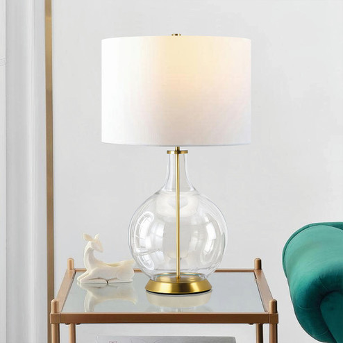 Lamps Table by Lucas + McKearn ( 175 | ORB-CLEAR-AB-WHT Orb ) 