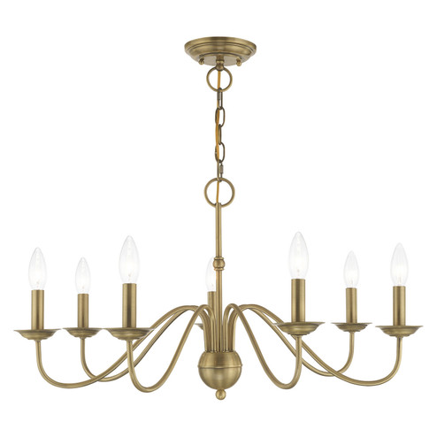 Mid. Chandeliers Candle by Livex Lighting ( 107 | 52167-01 Windsor ) 