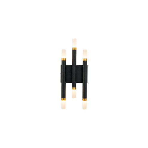 Sconces Quad plus by Kuzco Lighting ( 347 | WS19707-BK-UNV Draven ) 