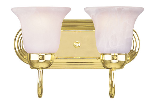 Bathroom Fixtures Two Lights by Livex Lighting ( 107 | 1072-02 Rivera ) 