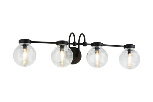 Bathroom Fixtures Four Lights by Matteo Lighting ( 423 | W84004MBCL Ridge ) 