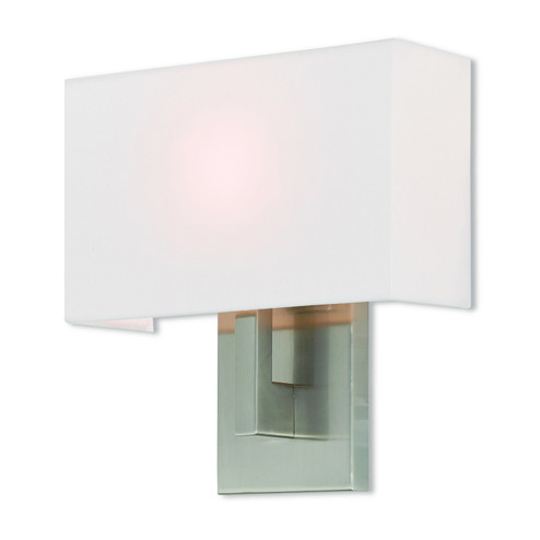 Sconces Drum Shade by Livex Lighting ( 107 | 42412-91 ADA Wall Sconces ) 