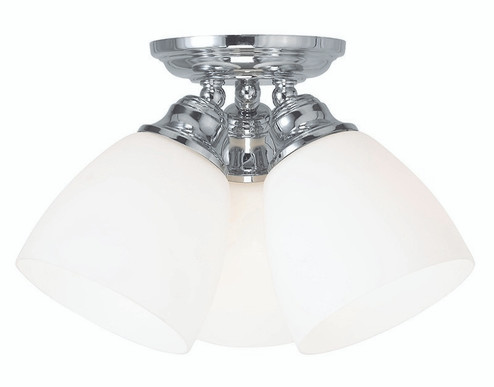 Flush Mounts Cage Style by Livex Lighting ( 107 | 13664-05 Somerville ) 