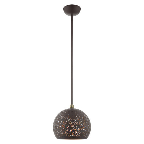 Mini Pendants Metal Shade by Livex Lighting ( 107 | 49181-07 Charlton ) 