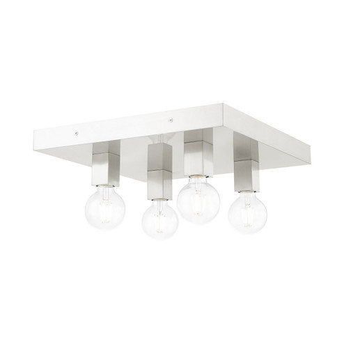 Flush Mounts Exposed Lamps by Livex Lighting ( 107 | 49217-91 Solna ) 