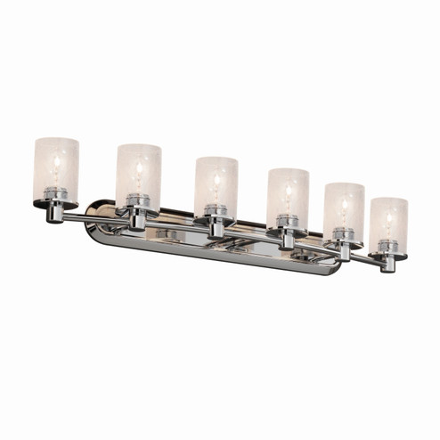 Bathroom Fixtures Five+Lights by Justice Designs ( 102 | FSN-8516-10-SEED-CROM Fusion ) 