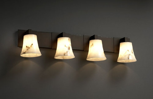 Bathroom Fixtures Four Lights by Justice Designs ( 102 | FAL-8924-20-DBRZ LumenAria ) 