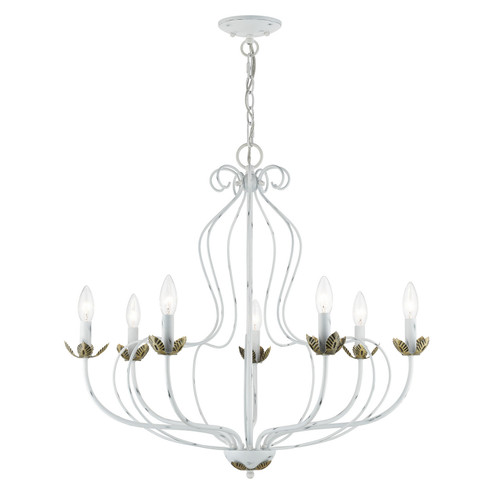 Mid. Chandeliers Candle by Livex Lighting ( 107 | 42907-60 Katarina ) 