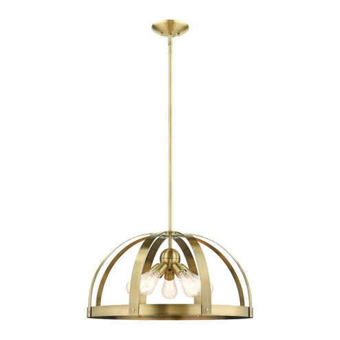 Pendants Open Frame by Livex Lighting ( 107 | 49645-01 Stoneridge ) 