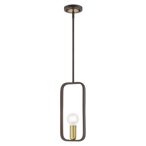 Mini Pendants Open Frame by Livex Lighting ( 107 | 49741-07 Bergamo ) 