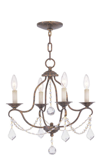 Mini Chandeliers Candle by Livex Lighting ( 107 | 6424-71 Chesterfield ) 