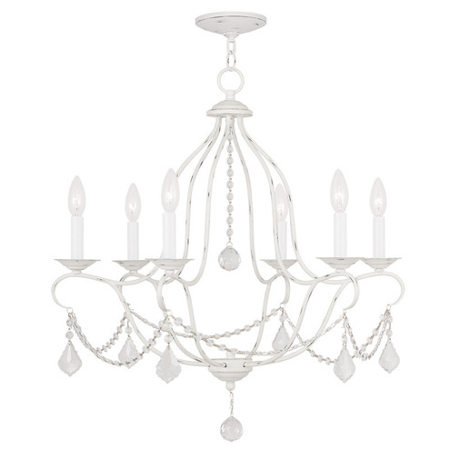 Mid. Chandeliers Candle by Livex Lighting ( 107 | 6426-60 Chesterfield ) 
