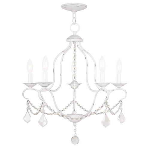 Mid. Chandeliers Candle by Livex Lighting ( 107 | 6435-60 Chesterfield ) 