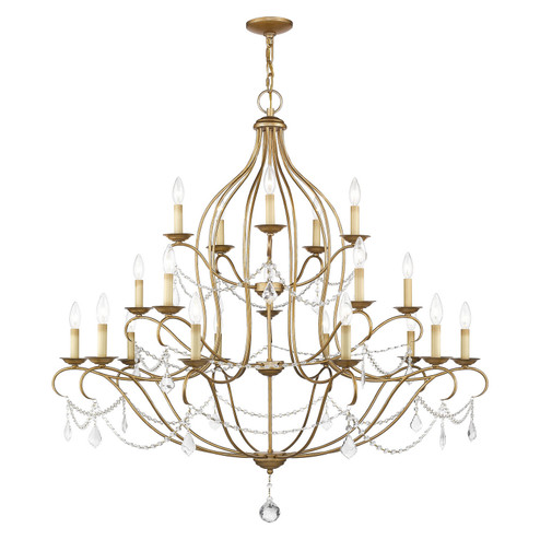 Large Chandeliers Candle by Livex Lighting ( 107 | 6439-48 Chesterfield ) 