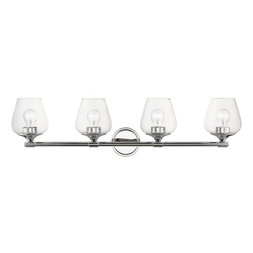 Bathroom Fixtures Four Lights by Livex Lighting ( 107 | 17474-05 Willow ) 