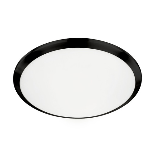 Flush Mounts Bowl Style by Kuzco Lighting ( 347 | FM1515-BK Malta ) 