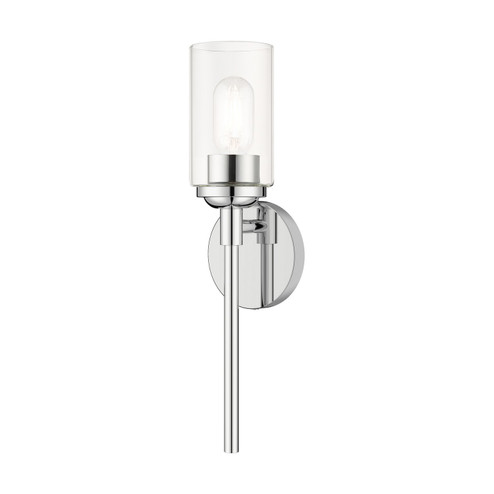Sconces Single Glass by Livex Lighting ( 107 | 18081-05 Whittier ) 