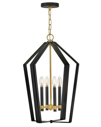 Foyer/Hall Lanterns Open Frame by Lark ( 531 | 83644BK-LCB Sammi ) 