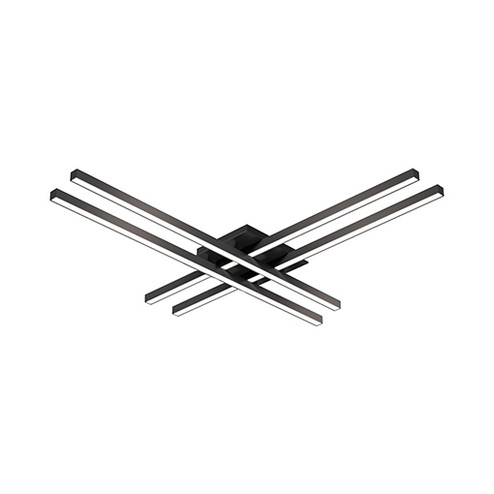 Flush Mounts Geometric/Linear by Kuzco Lighting ( 347 | FM18232-BK Vega Minor ) 