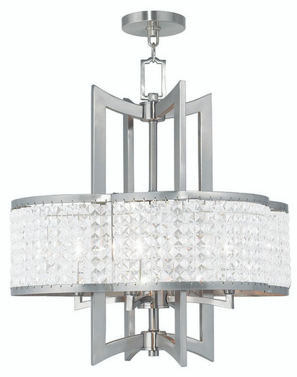 Mid. Chandeliers Candle by Livex Lighting ( 107 | 50575-91 Grammercy ) 
