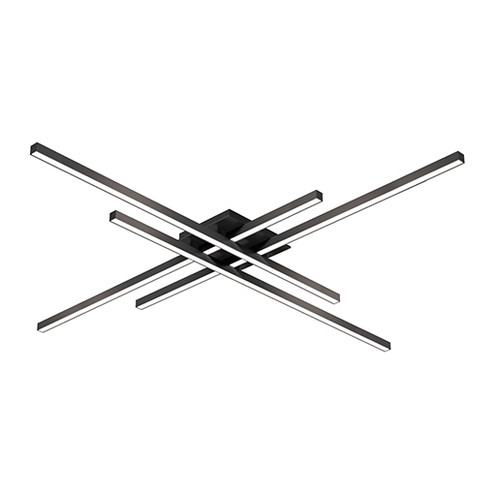 Flush Mounts Geometric/Linear by Kuzco Lighting ( 347 | FM18247-BK Vega Minor ) 