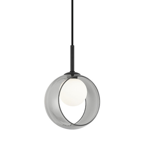 Mini Pendants Glass Down by Matteo Lighting ( 423 | C60601BKSM Delcia ) 