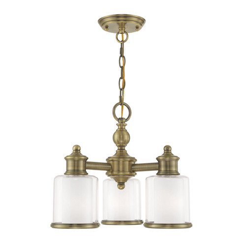 Mini Chandeliers Glass Shade by Livex Lighting ( 107 | 40203-01 Middlebush ) 
