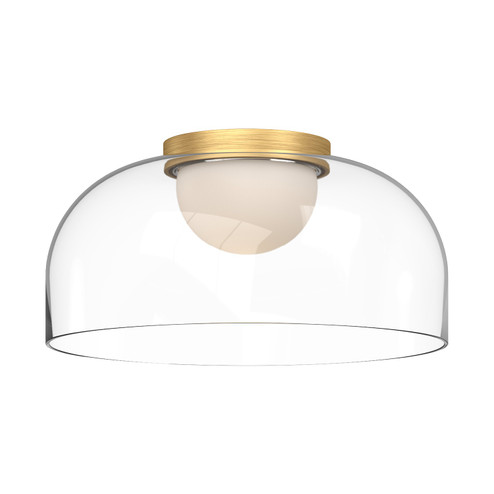 Flush Mounts Glass Down by Kuzco Lighting ( 347 | FM52512-BG/CL Cedar ) 